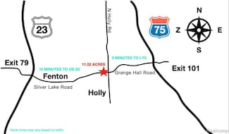 00 Grange Hall Rd, Holly Vlg, MI 48442