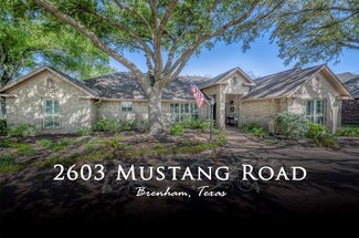 2603 Mustang Rd, Brenham, TX 77833