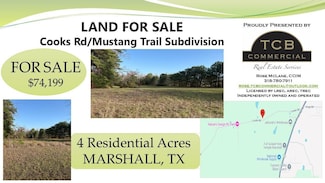 TBD Cooks Rd, Marshall, TX 75670