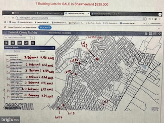 0 7 Building Lots In Shawneeland Unit VAFV2032844, Winchester, VA 22602