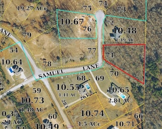 0 Samuel Ln Lot 71 Unit 25-3813, New Albany, MS 38652