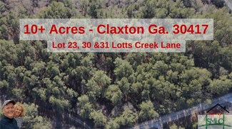 Lot 29, 30, & 31 Lotts Creek Ln, Claxton, GA 30417