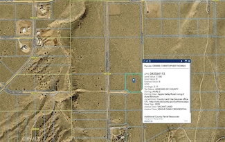 0 Luna Mountain Rd Unit HD25076875, Apple Valley, CA 92308