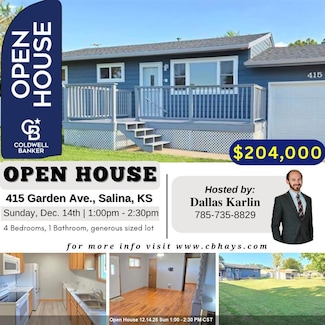 415 Garden Ave, Salina, KS 67401