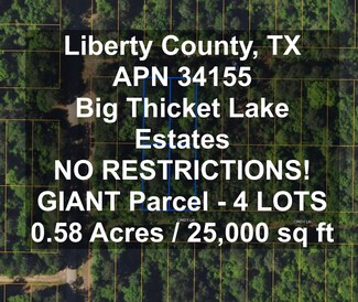 0 County Road 2749, Big Thicket Lake Estates, TX 77327
