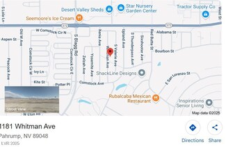 1181 S Whitman Ave, Pahrump, NV 89048