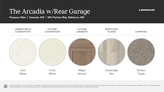Arcadia Rear Load Garage, Baltimore, MD 21244