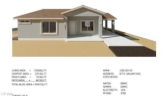 831 E Valiant Ave, Pahrump, NV 89060
