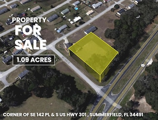 Corner SE 142nd Place & S Us Hwy-301, Summerfield, FL 34491