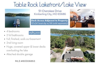51 Cherokee Dr, Kimberling City, MO 65686
