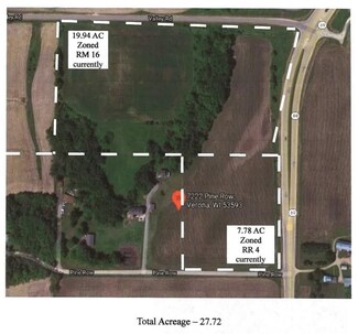 27.72 Ac Valley Rd and Hwy 69 Acres, Verona, WI 53593