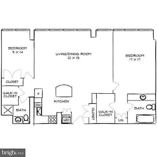 1815 John F. Kennedy Blvd Unit 2B-1809, Philadelphia, PA 19103
