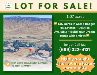 0 High Sierra Dr Unit 23666421, Exeter, CA 93221