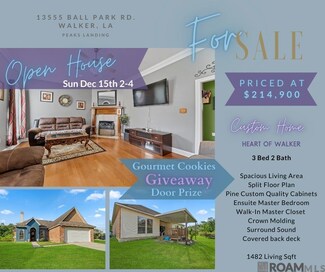 13555 Ball Park Rd, Walker, LA 70785