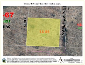 1.77 Acres Maple Ave, Goodman T-Wi, WI 54125