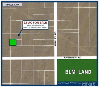 0 Powerline Rd Unit 539910, Hinkley, CA 92347