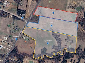 50+ Acres U S Route 377, Gordonville, TX 76245
