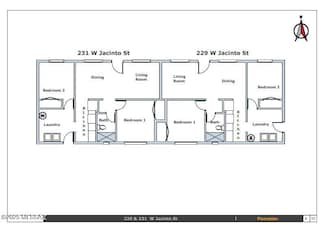 229 & 231 W Jacinto St, Tucson, AZ 85705