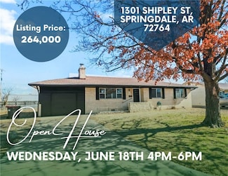 1301 Shipley St, Springdale, AR 72764