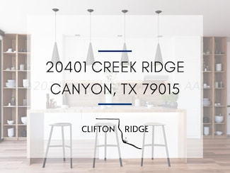 20401 Creek Ridge, Canyon, TX 79015