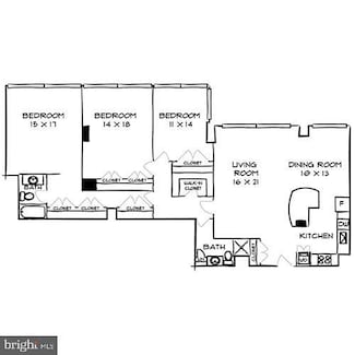 1815 John F. Kennedy Blvd Unit 3B-2808, Philadelphia, PA 19103