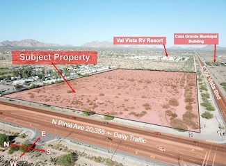 NEC N Pinal Ave & E Val Vista Blvd --, Casa Grande, AZ 85122