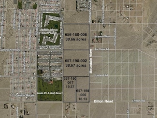 114 Acres Dillon & Moutain View, Desert Hot Springs, CA 92241
