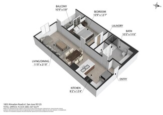 1853 Almaden Rd Unit 326, San Jose, CA 95125