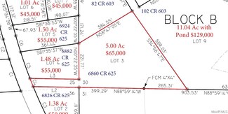 Lot 3 Blk B County Road 625, New Brockton, AL 36351