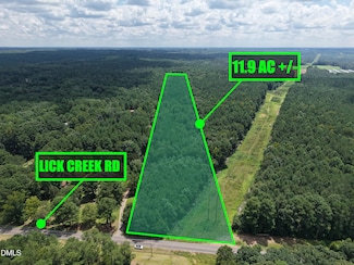 11.9 Ac, Lick Creek Rd, Sanford, NC 27330