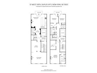 57 W 130th St Unit DUPLEX, New York, NY 10037