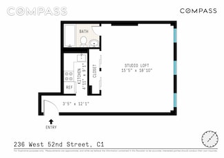 236 W 52nd St Unit B-1, New York, NY 10019