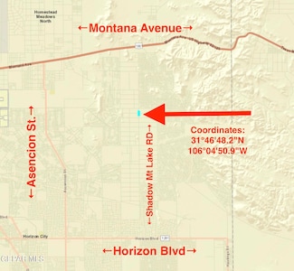 10.0 Acres Tbd Shadow Mt Lake Rd, Horizon City, TX 79928