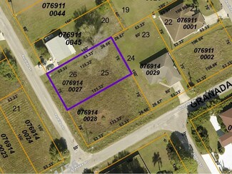 LOTS 25 AND 1/2 0F L Granada Dr Lots 25 & 26 and 1 2 0f Lot 24 Parcel1 Dr, North Port, FL 34287
