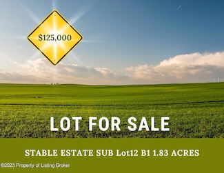 0 Lot 12 Block 1 Stable Estate Unit 23-226, Dickinson, ND 58601