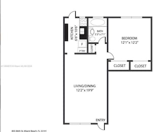 807 86th St Unit 801, Miami Beach, FL 33141