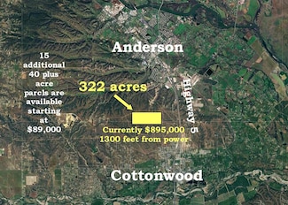 322 acres Kingsland Way, Cottonwood, CA 96022