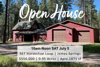 367 Horseshoe Loop, Jemez Springs, NM 87025