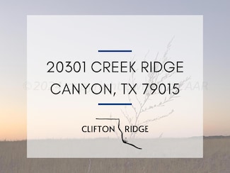 20301 Creek Ridge, Canyon, TX 79015