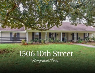 1506 10th St, Hempstead, TX 77445