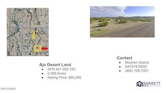 3202 N Gila Bend Hwy, Ajo, AZ 85321