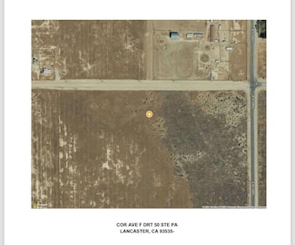 0 Cor Avenue F Drt 50 Unit Ste Pa 25000509, Lancaster, CA 93535