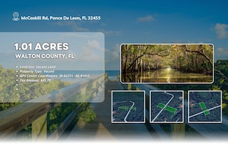 0 McCaskill Rd, Ponce de Leon, FL 32455