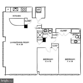 1815 John F. Kennedy Blvd Unit 2B-2813, Philadelphia, PA 19103