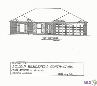 1221 Point Andrew Dr, Gonzales, LA 70737