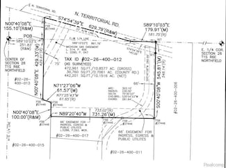 3636 N Territorial Rd E, Northfield Township, MI 48105