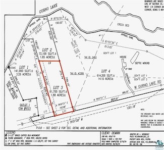 Lot 3 Gurno Lake Rd, Chief Lake, WI 54843