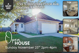 1722 S Gonzales Trace Ave, Gonzales, LA 70737