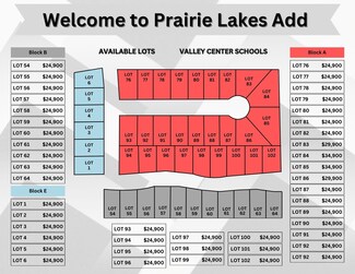 Lot 99 Block A Prairie Lakes, Valley Center, KS 67147
