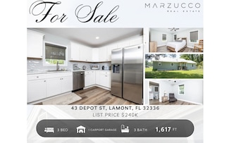 43 Depot St, Lamont, FL 32336